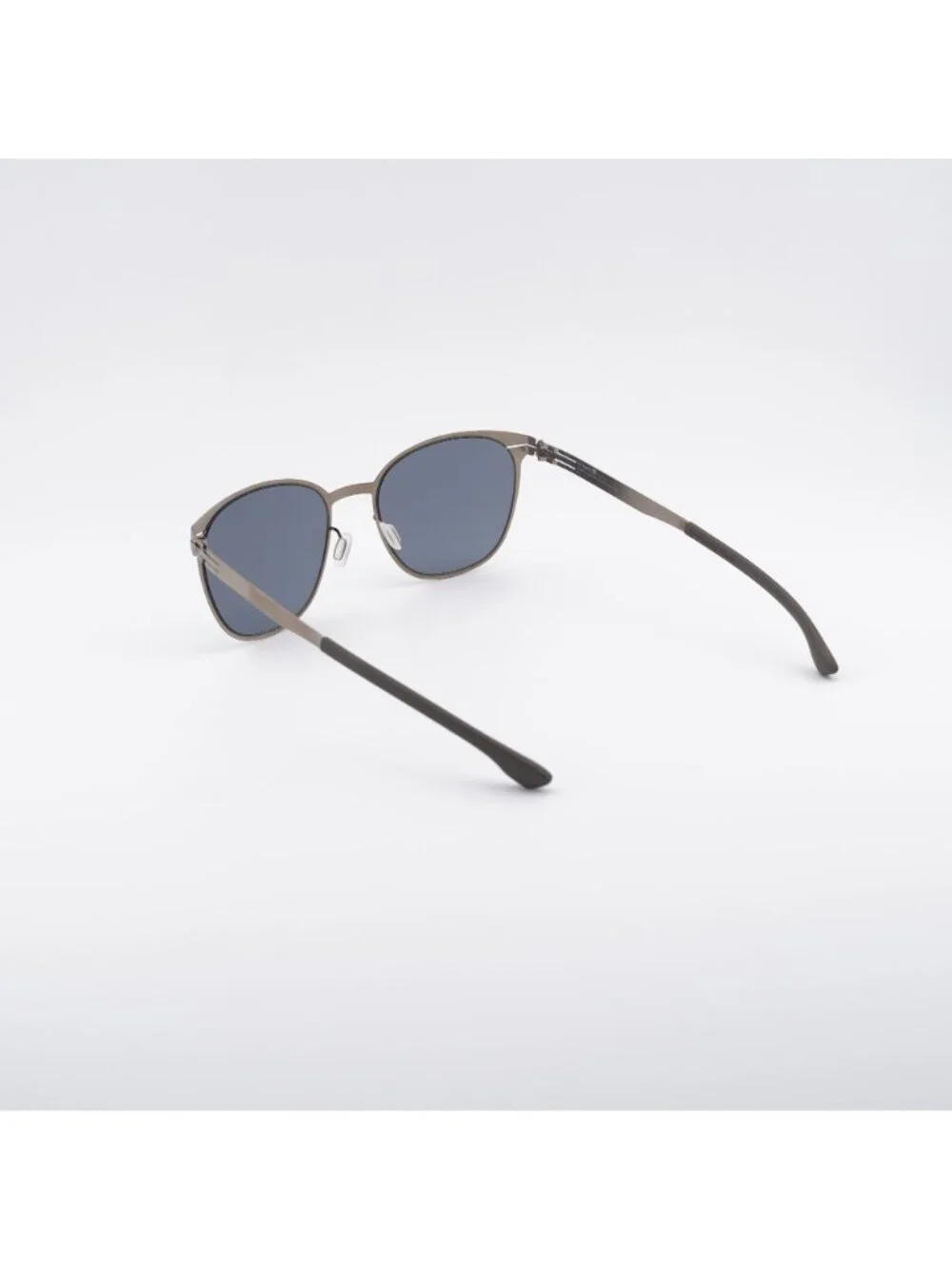 Ic! Berlin ANDREA R. M1444 030 Sunglasses Bronze Round Frame, Mirror Lenses
